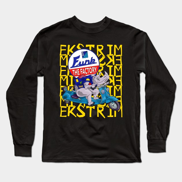 Funk Da Factree Long Sleeve T-Shirt by FullTuckBoogie